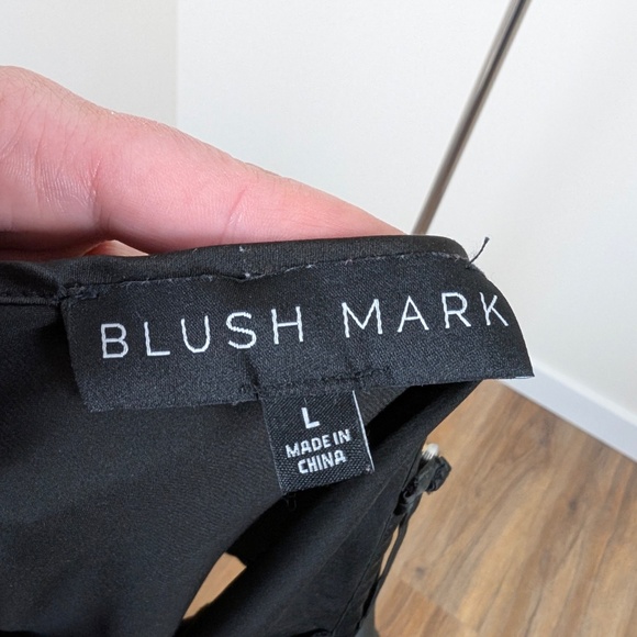 Free with Purchase Blush Mark Cowl Neck Camisole Tank Straps Satin Shiny Soft - Picture 8 of 8